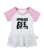 Funny The Police Rock Band Newborn Baby Dress Toddler Infant 100% Cotton... - £10.28 GBP