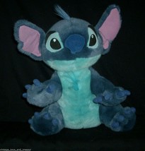 14&quot; Disney Store Exclusive Lilo &amp; Stitch Dog Blue Soft Stuffed Animal Plush Toy - £15.16 GBP