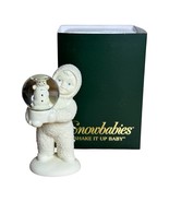 DEPT 56 SNOWBABIES #56.69013 SHAKE IT UP BABY Snowglobe VINTAGE Snow globe - $298.23 MXN