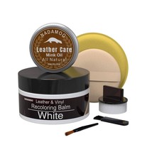 Nadamoo Leather Recoloring Balm with Mink Oil Leather Conditioner - £58.90 GBP