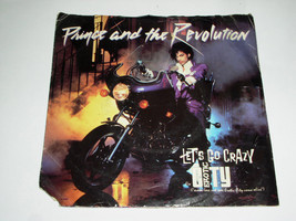 Prince Let&#39;s Go Crazy 45 Rpm Record Vintage Warner Brothers Label - £12.59 GBP