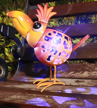 Gifts for Grandma Mom Mother, Rooster Solar Light - Metal Rooster Garden Decor-F - £31.54 GBP