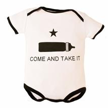 Trendy Apparel Shop Infant Come and Take it Texas One Piece Jumpsuit - White - 0 - £19.66 GBP