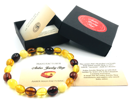 Genuine Baltic Amber Bracelet Amber beads bracelet  amber bracelet - £22.51 GBP