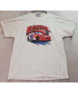 Vintage Winner&#39;s Circle Nascar Shirt Unisex XL White Short Sleeve Bristo... - $23.73