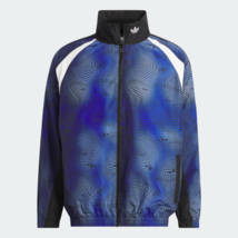 Adidas IL2334 MV Allover Print Track Zip Jacket Blue ( XL ) - $128.67