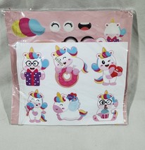 OSNIE 30 Packs Make a Face Stickers Ornament Craft Kit DIY Dessert Ornam... - £7.92 GBP