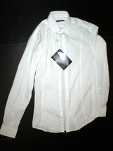 New Mens NWT Designer Brian Dales Button Down Shirt M 15.5 39 White Nice Crisp - £136.68 GBP