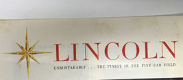 1957 Vintage Ad Lincoln Premier Convertible È Lincoln Lungo E Lincoln Pi... - £32.02 GBP