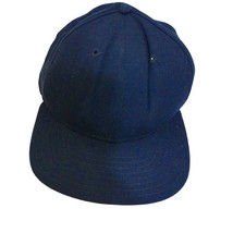 New Era Blue Major League Pro Size 7 3/8 Baseball Cap Vintage - $7.91