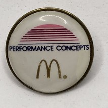 McDonald’s Performance Concepts Fast Food Restaurant Enamel Lapel Hat Pin - $5.95