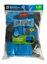 Hanes Boys&#39; Tagless Boxer Briefs 3 Pack Comfort Soft  L 14-16 - $9.99