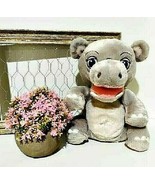 Walt Disney Parks Babies Hippopotamus Plush 9 Inch Stuffed Animal Authentic - £6.09 GBP