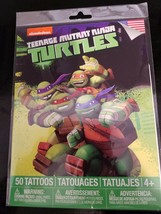 Teenage Mutant Ninja Turtles 50 Tattoos Nickelodeon - $5.87