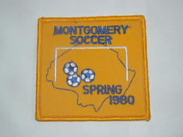 MONTGOMERY SOCCER SPRING 1980 - Soccer Patch - £5.39 GBP