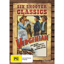 The Virginian DVD | Joel McCrea, Barbara Britton | Region 4 - $14.25