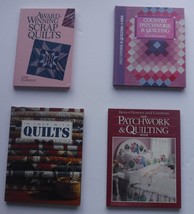 Quilting Book lot of 4 Awars Winning Scrap Quilts Country Patchwork and Quilting - £18.35 GBP