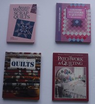 Quilting Book lot of 4 Awars Winning Scrap Quilts Country Patchwork and Quilting - £17.42 GBP