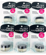 Lot of 6 Chapstick Total Hydration Exfoliating Sugar Lip Scrub Fresh Pep... - $423.67 MXN