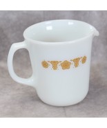 Pyrex Corelle Butterfly Gold Cream Pitcher 8 oz - $11.75