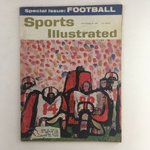 Sports Illustrated Magazine September 18 1961 A Special Issue on Football - £7.42 GBP