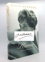 Julie Andrews HOME Signed 1st 1st Edition 1st Printing - £290.52 GBP