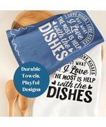 Humorous Kitchen Towels Decorative Tea Towels Absorbent Dish Towels Birt... - $416.85 MXN