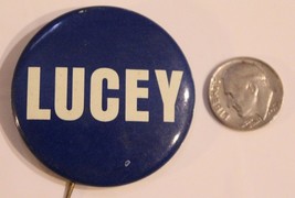 Vintage Patrick Lucey  Presidential Campaign Pinback Button J3 - $5.93