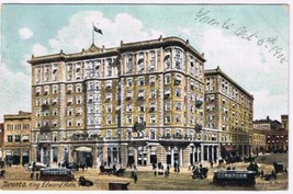 Ontario Postcard Toronto King Edward Hotel 1905 Gage Germany - £3.10 GBP