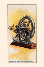 Howe&#39;s Sewing Machine - Art Print - $21.99+