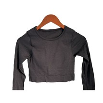 Lululemon Cropped Top with Under Bra Brown Size XSmall - $552.51 MXN