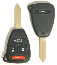 Remote Key For Jeep Grand Cherokee Commader 2005-2007 (Big Head) KOBDT04A A+++ - £11.07 GBP