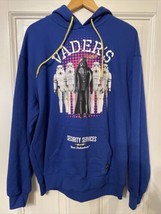 NEW Star Wars Hoodie Adult XS Blue Darth Vader Security 45th Disney Parks - £37.81 GBP