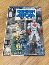Vintage 1989 DC Comics Captain Atom File 1 of 3 Comic Book KG Super Hero - £9.38 GBP