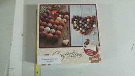 Mega Puzzles Confections 1000 Piece Jigsaw Puzzle Chocolate Candy - $26.99
