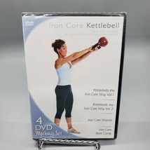 Iron Core Kettlebell DVD Sarah Lurie Iron Core Warrior Bootcamp 4 Disk - £9.01 GBP