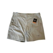 Columbia Men Wanog Lightweight Shorts Flint Grey Size 42 9&quot; - $39.25