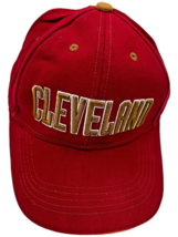 donegal bay cleveland c-town red burnt orange cotton hook &amp; loop adjusta... - $9.98