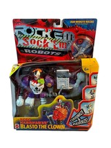 Rock Em Sock Em Robo Tournament Robots, 2001 Mattel Blasto The Clown Vintage Toy - $55.98
