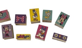 Disney Rubber Stamp Lot of 9 No Stamp Pad Girls Characters - £11.68 GBP