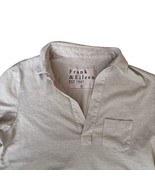 Frank &amp; Eileen Perfect Polo T-Shirt Women&#39;s Size Small Beige Short Sleeve - $34.64