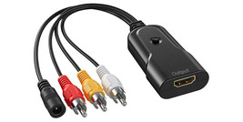 Premium Composite Rca To 720P 1080P Hd Converter - £36.64 GBP