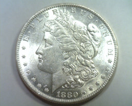 1880-O Morgan Silver Dollar Choice About Uncirculated+ Ch Au+ Nice Original Coin - £98.07 GBP
