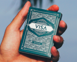 Visa Blue Playing Cards  - $15.83