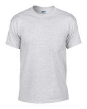 Big Mens T-Shirt With Pocket Gildan 100% Preshrunk Cotton Tee 2XL, 3XL, 4XL, 5XL - £9.40 GBP+