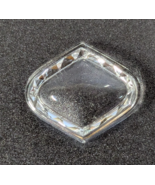 NOS Acrylic Watch Crystal for Hamilton Rosaland  14.0mm x 12.2mm  - Faceted - $14.84