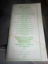 Benefits Plans Deere &amp; COMPANY/EXPIRE 1 October 1973/LOCAL Unions BOOKLET/USED - £16.25 GBP