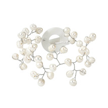 Floating Ray of White Freshwater Pearl Statement Bracelet - £19.04 GBP