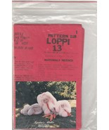Loppi 13&quot; Doll Pattern #118 by Syndee&#39;s Clark~ 1988 - $5.94