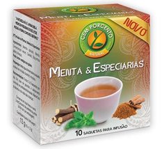 Cem Porcento - Mint and Spicies Infusion - 8 x 10 teabags (count 80 teab... - $34.40